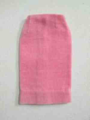 VHTF Vintage Barbie: 1967 Pert Skirt Styles Pak ~ Pink Velvet Skirt VGC