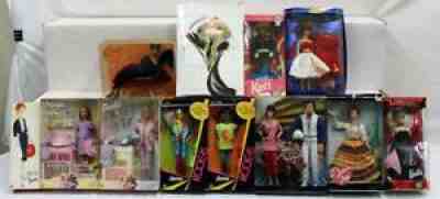 Barbie/Doll lot of 12: Rockers, Speed Racer, Commuter Set, Midge & More NR