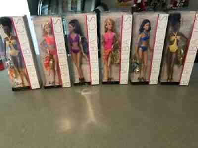 Barbie Basics Black Label Collection 003 NO 04Â  05Â  07 14 08 Dolls (Lot of 6)
