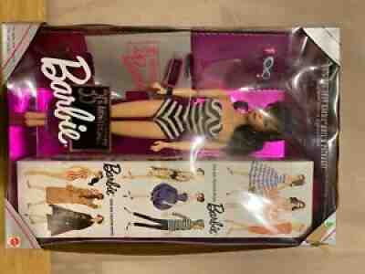 VINTAGE 1959 BARBIE DOLL 35th ANNIVERSARY MATTEL IN BOX SUNGLASSES BATHING SUIT