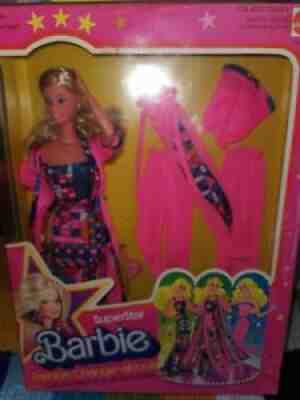 Very rare beautiful giftset barbie superstar fashion changes about nrfb 1978