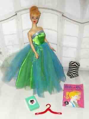 Vintage #3 PONYTAIL BARBIE BLONDE UPDO BLUE EYELINER SENIOR PROM JAPAN HEELS BKT