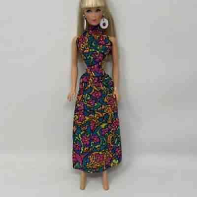 RARE Vintage Barbie Best Buy #8680 Halter Dress FESTIVAL FASHION #1056 VARIATION