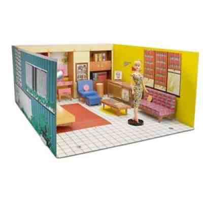 NEW Mattel Barbie Dream House 1962 Reproduction Doll Accessories FND44