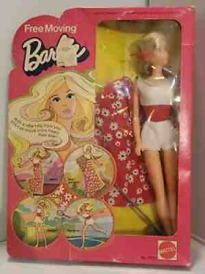 Vintage - 1974 Free Moving Barbie Mattel #7270 NRFB RARE