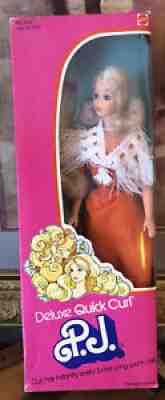 1975 Mattel Barbie â?¦ Deluxe Quick Curl P.J. NRFB