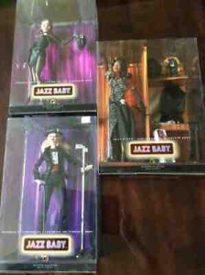 LOT OF (3) NRFB Gold Label Barbie â??Jazz Baby: Jazz Diva, Cabaret 2008 Doll NIB