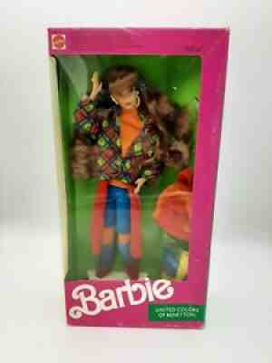 United Colors Of Benetton Teresa Barbie 1990 Mattel 9408 NIB NRFB