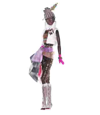 Coco Barbie Doll 2007 Byron Lars #2 Chapeaux Gold Label K7940 W/Shipper NRFB