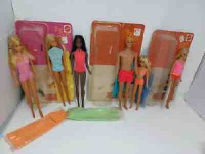 VINTAGE 1971 SUN SET MALIBU BARBIE & DOLL Lot Steffie Face PJ Christie & More