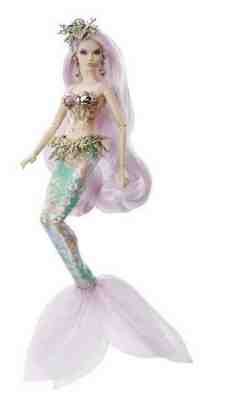 MERMAID ENCHANTRESS BARBIE IN SHIPPER - NRFB -TISSUED- MINT - FXD51 GOLD LABEL