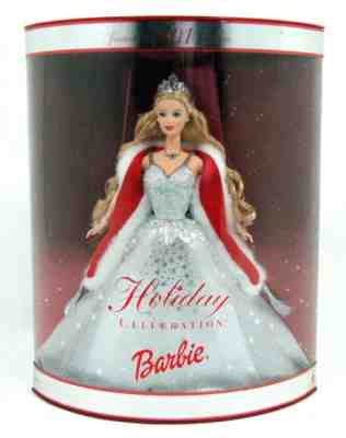 Holiday Celebration Barbie Doll Special 2001 Edition 50304 Mattel NEW