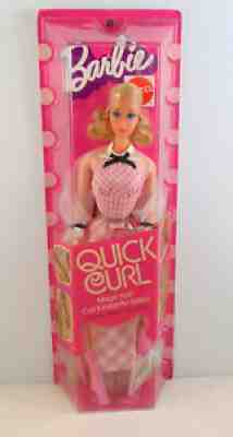 VINTAGE QUICK CURL BARBIE DOLL #4220 MINT IN PACKAGE NRFB - 1972 MATTEL