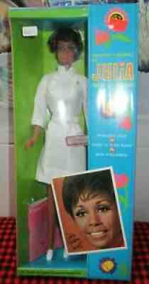 MINT JAPAN NIB 1969 JULIA 1127 FACTORY SEALED CELLO~TV NURSE JULIA DOLL~NRFB!