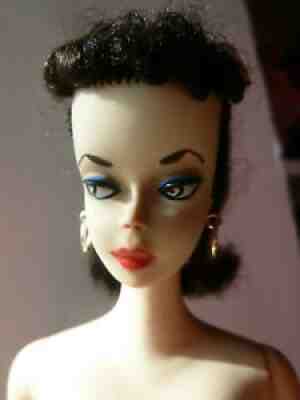 RESERVED FOR PAM Vintage Barbie Ponytail #1 Brunette, TM box