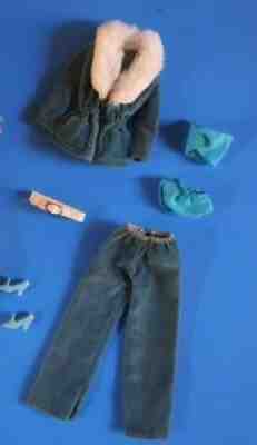 Vintage Barbie VALERIE Clothing, three different Outfits1977 Mexico by CIPSA