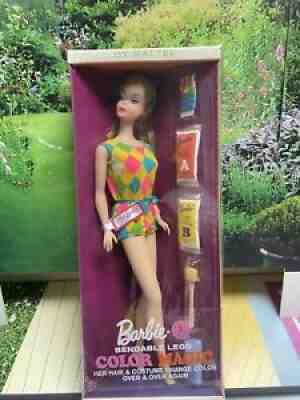Vintage Barbie Color Magic Doll Midnight Ruby Red Twist Nâ?? Turn NRFB MIB MIP MOC
