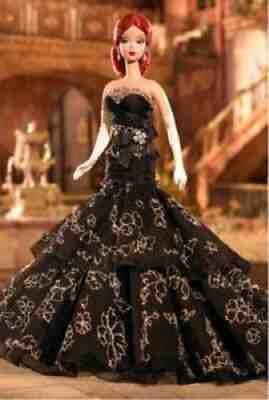 Barbie j4255-dahlia 2006 limited edition platinum label mint nrfb
