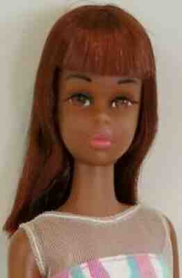 Vintage TNT Barbie Black Francie 1st Edition 1967 MINTY Plus MOD OUTFIT