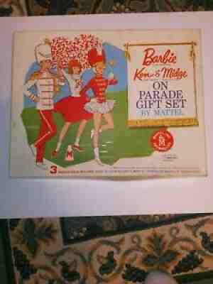Barbie, Ken & Midge On Parade Set, never opened, vintage Mattel 1963