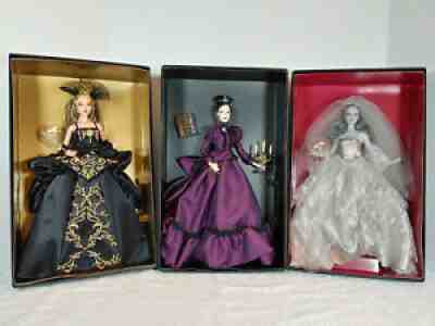 Mattel Barbie Doll mixed lots Venetian Muse, Mistress Of the Manor, Zombie Bride