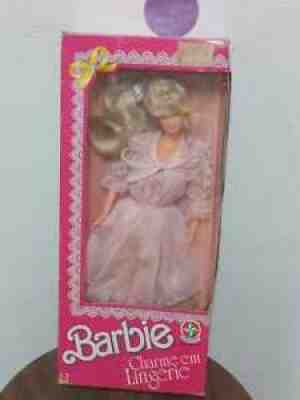 Barbie Estrela 1990 Charme em Lingerie Brazil Rare Green eyes