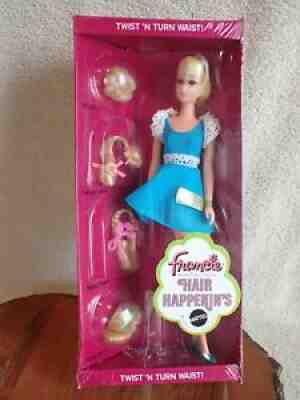 1969 Vintage Barbie Francie HAIR HAPPENIN'S Doll 1122 NRFB RARE