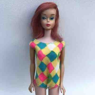 Vintage Color Magic Barbie RARE VHTF Midnight Ruby Red in original bathing suit