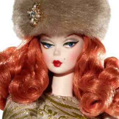 Silkstone Ekaterina Barbie Doll #T7673 Mattel NRFB 2011 LE3500 Gold label