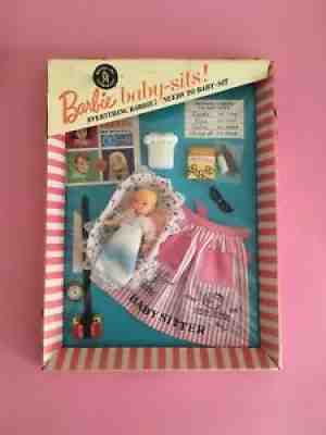 Vintage barbie 1963 "barbie baby-sits" #953 nrfb