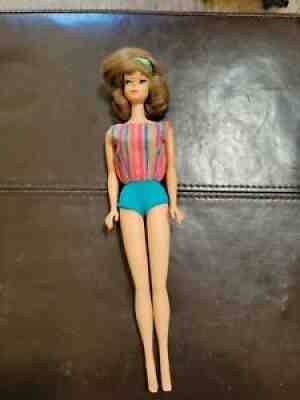 Vintage American Girl Barbie #1070 Brunette Bendable Legs Excellent Condition!