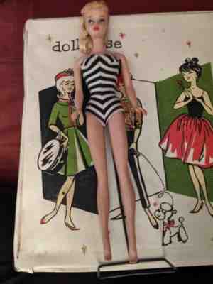 Vintage Barbie #3 1959 Japan Blonde Pony Tail mint condition, rare doll.