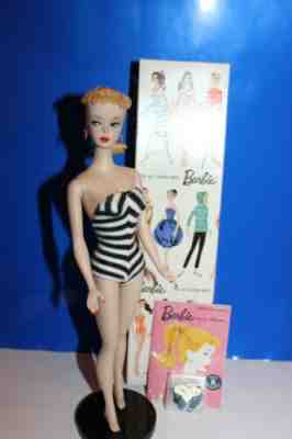 Vintage Barbie Ponytail # 1 Original Minty with TM box and more