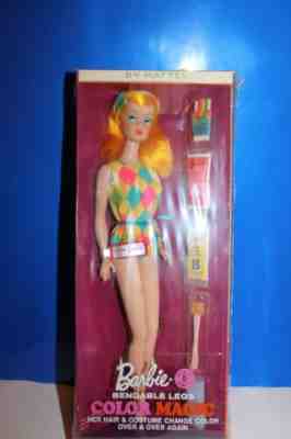 Vintage Barbie Color Magic Rare Blonde NRFB MInt With Tag-High Color