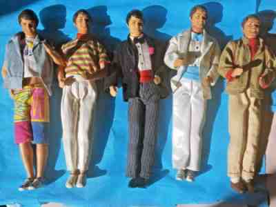 Barbie Estrela Ken Bob 1984 - 1991 Lot 5 Dolls Rare Brazil Excelent