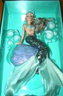 2011 Barbie Collector Exclusive Gold Label "The Mermaid Barbie" Doll-1 of 4300 W
