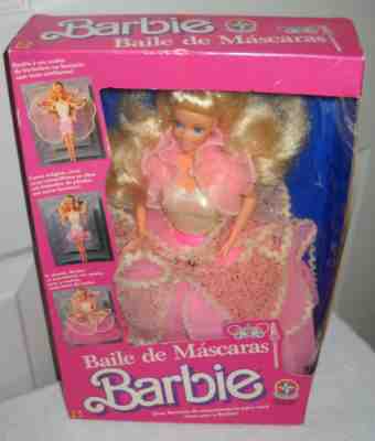 #7667 RARE NIB Estrela Brazil Baile De Mascaras Barbie Doll