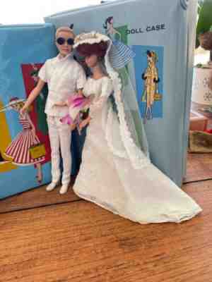 Vintage Barbie, Ken, Cases, Clothing, Celebrity owned Elayne Boosler plus extras