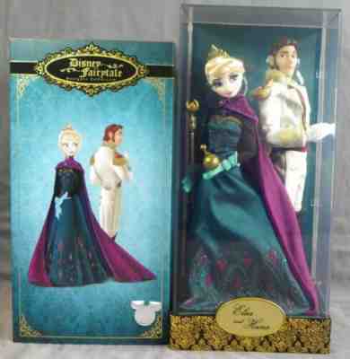 D23 elsa & hans frozen snow queen disney fairytale doll limited edition 1023