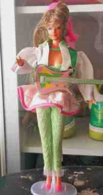 Barbie Estrela 1989 Diva Rockstar Friend Steffie Rare Brazil Excelent New Wave