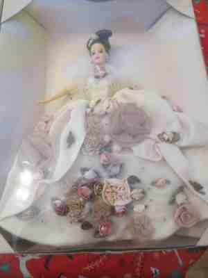 Lot Collection Venetian Opulence Antique Rose, Lily Limited Edition Barbie Dolls