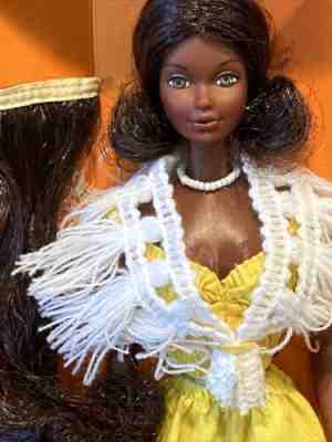 Deluxe Quick Curl Cara Barbie Doll 1970 Mattel # 9220 NIB HTF Steffi Face Newð???