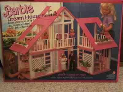 Original Mattel Vintage Barbie Dream House 1985 new In box never used 80's doll