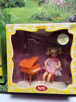 Vintage Barbie TUTTI DOLL MELODY IN PINK GIFT SET NRFB MIB MIP MOC