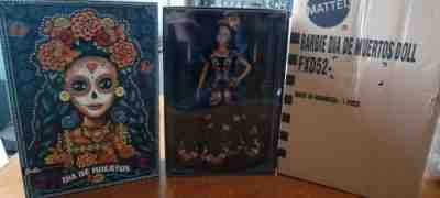 Dia de Muertos 2019 Barbie Day of the Dead NRFB Comes with Shipper