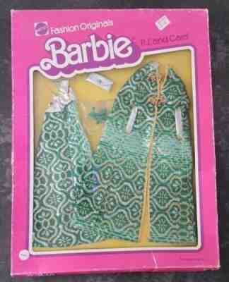 VTG MATTEL BARBIE SUPERSTAR EMERALD BROCADE EUROPE 9469 RARE Shine for TV Time