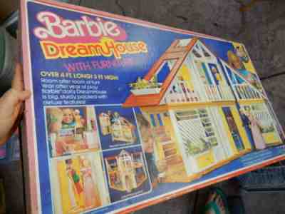 Barbie Doll DREAM HOUSE A-Frame 1978 Vintage WITH BOX