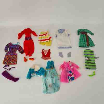 Lot of 41 Vintage Barbie Doll 60s/2000s Fashion Clothes Dresses Swimsuits