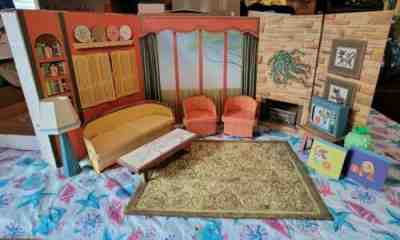 Vintage BARBIE Mattel  ??Barbie ??s New Dream Houseâ? #4092 (1964) Excellent Charming