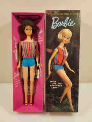 1964 RARE No. 1070 "MIDGE" BRUNETTE BUBBLE CUT "AMERICAN GIRL" w/ Bendable Legs